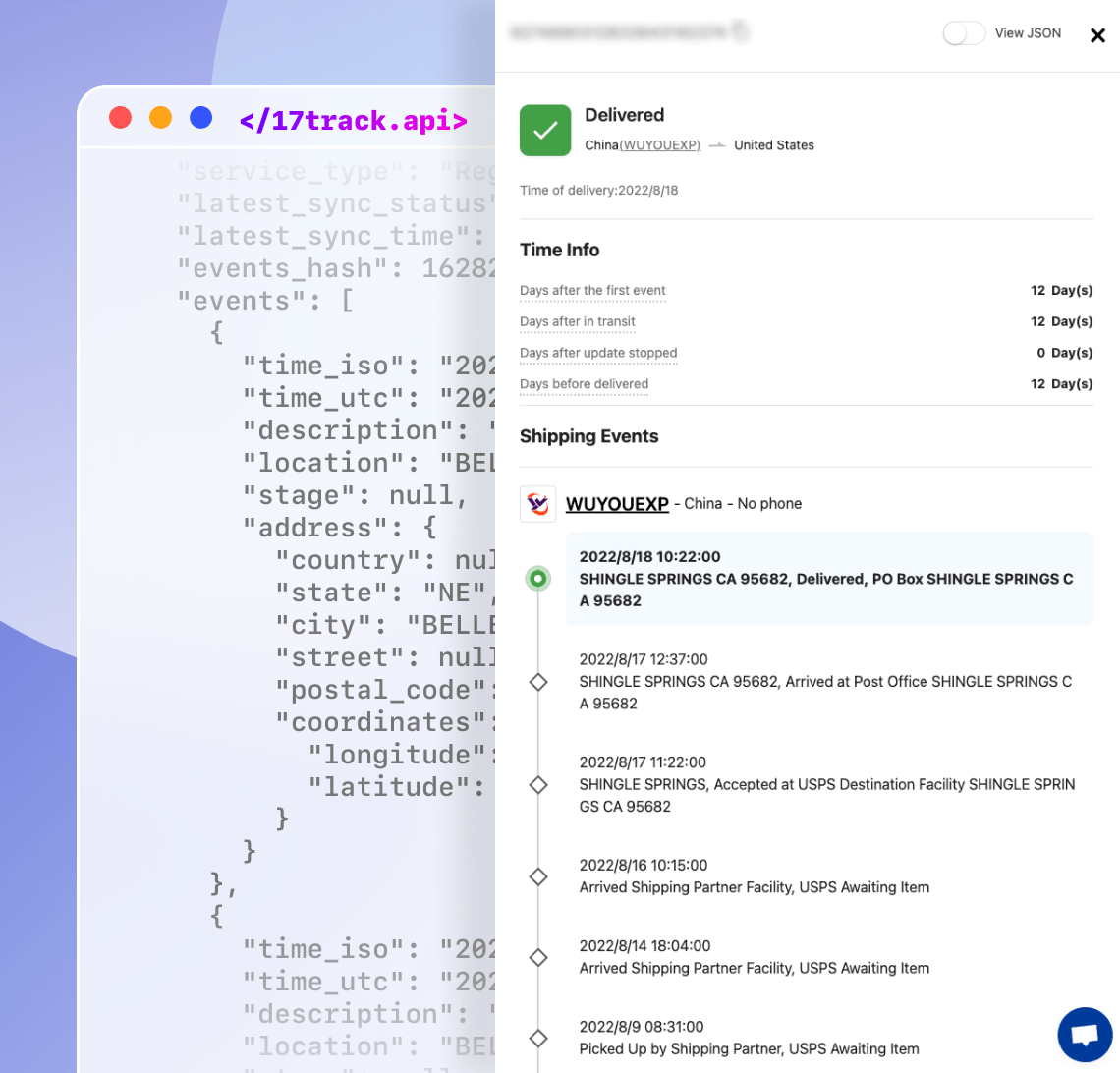 Tracking API | 17TRACK